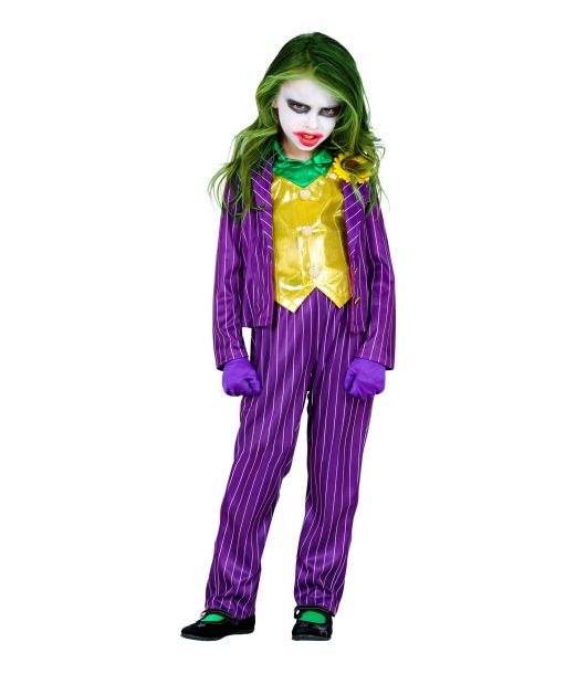 Ond Joker kostume til piger