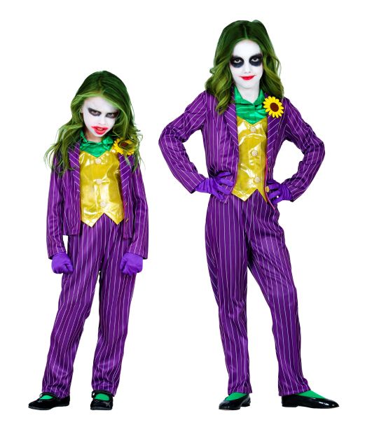 Ond Joker kostume til piger