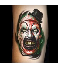 Art the Clown tatovering