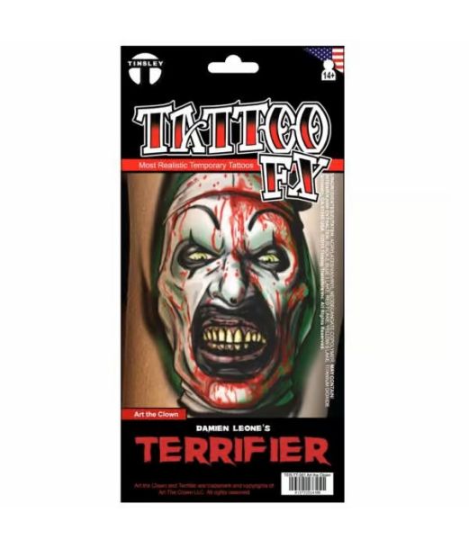 Art the Clown tatovering