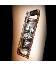 Hacksaw tatovering