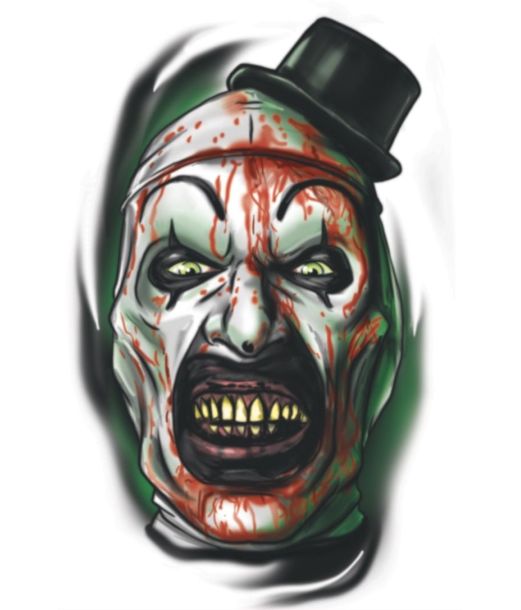 Art the Clown tatovering