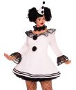 Pierrot Clown kostume, Plus