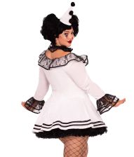 Pierrot Clown kostume, Plus
