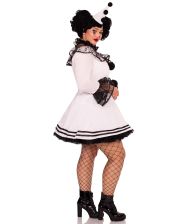Pierrot Clown kostume, Plus