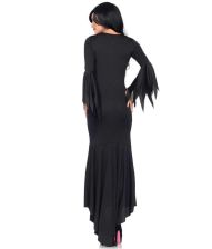 Gotisk sort lang kjole