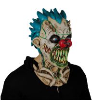 Clown spikes maske med LED lys