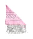 Pink bandana med glitter