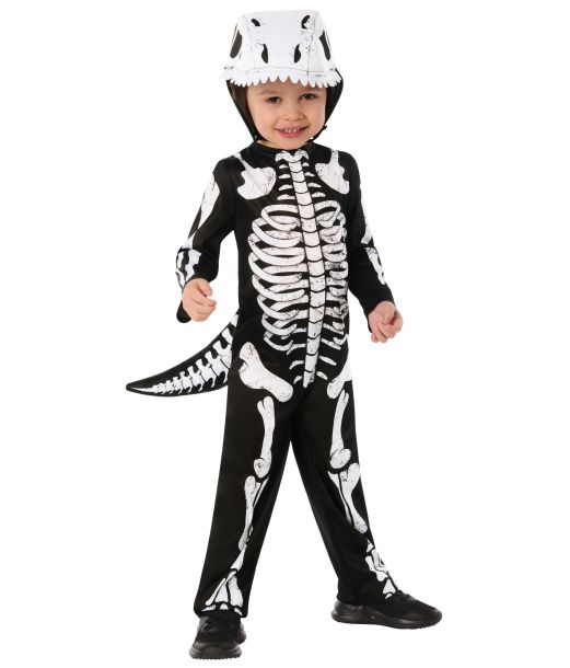 Dinosaur skelet kostume til børn