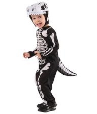 Dinosaur skelet kostume til børn