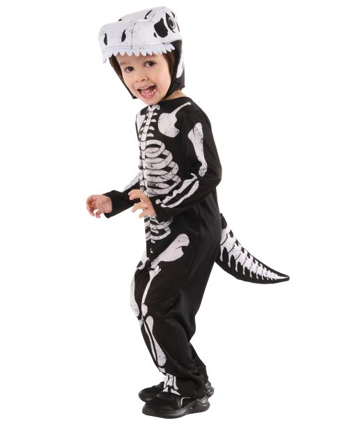 Dinosaur skelet kostume til børn