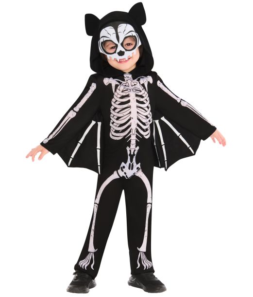 Flagermus skeletkostume