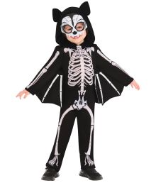 Flagermus skeletkostume