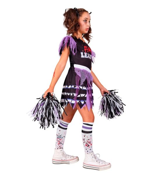 Zombie Cheerleader kostume til piger