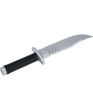 Stor takket kniv 40 cm
