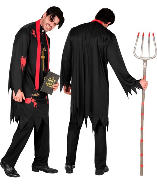 Zombie præst kostume