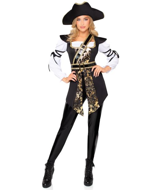 Buccaneer Babe kostume fra Leg Avenue