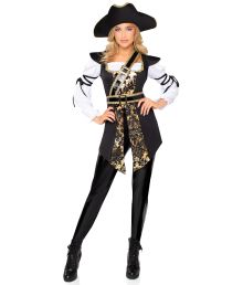 Buccaneer Babe kostume fra Leg Avenue