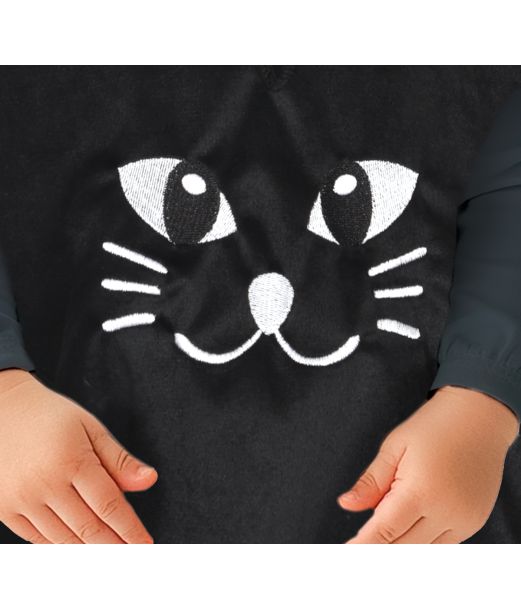 Katte poncho størrelse 18 - 24 måneder