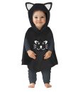 Katte poncho størrelse 18 - 24 måneder
