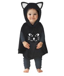 Katte poncho størrelse 18 - 24 måneder