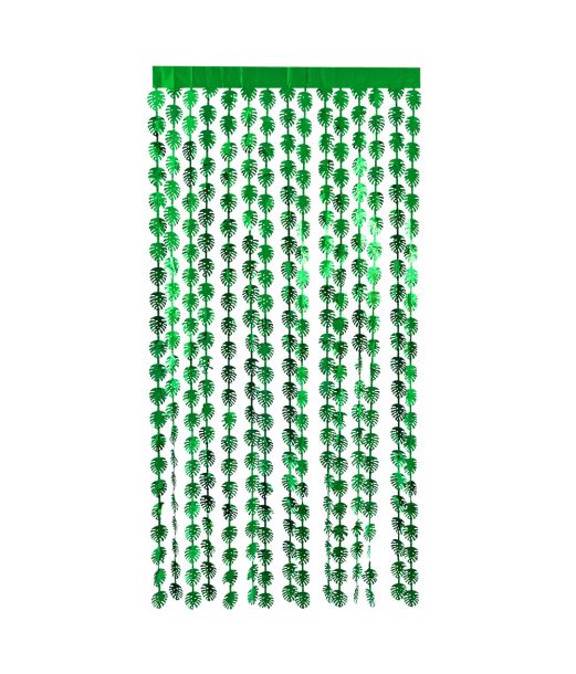 Palmeblad dørgardin 100X200 cm