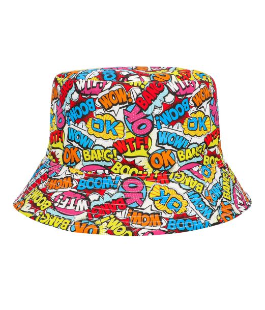 Rave pop art bøllehat