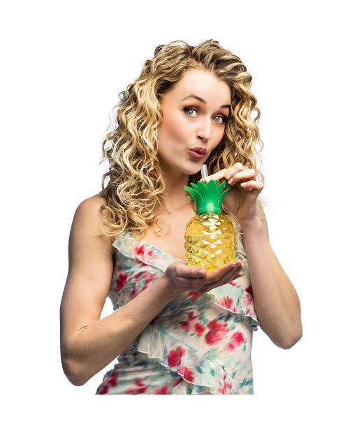 Ananas kop med LED