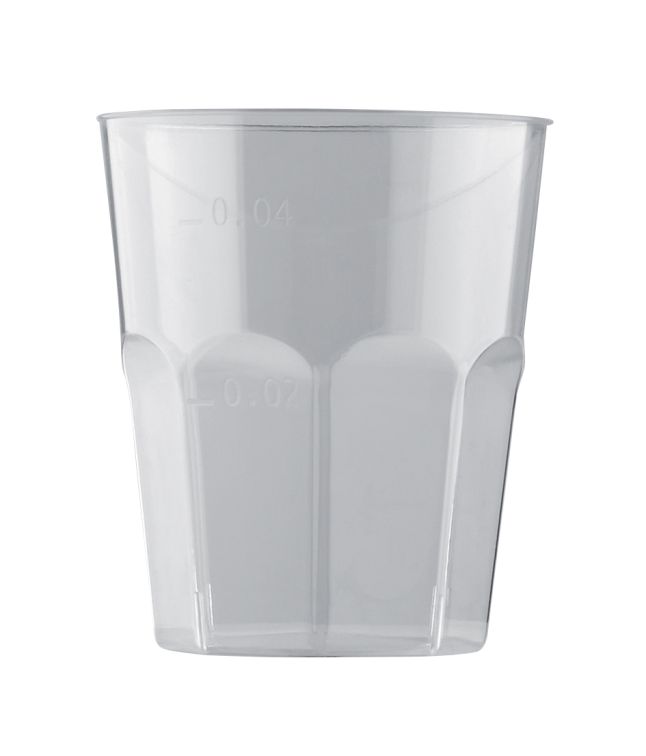 Klar shotglas, 50 stk