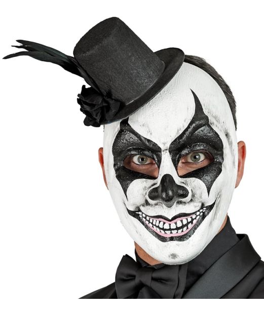 Uhyggelig mimer maske