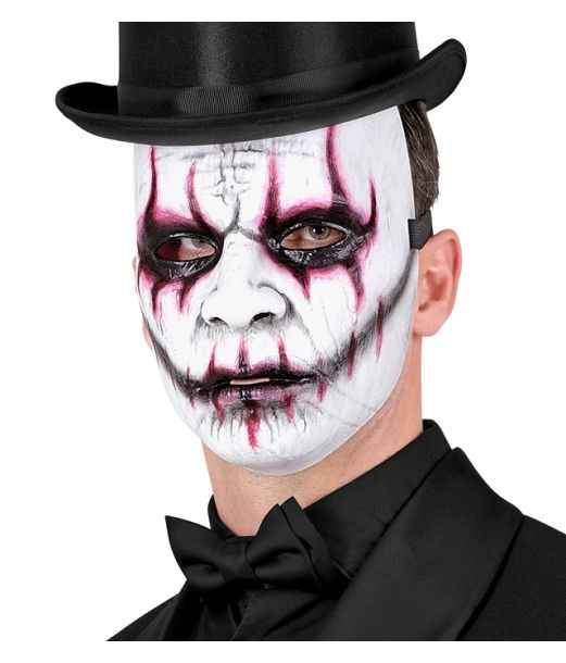 Evil joker maske