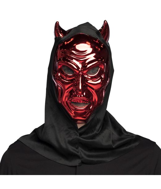 Rød djævlemaske