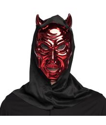 Rød djævlemaske