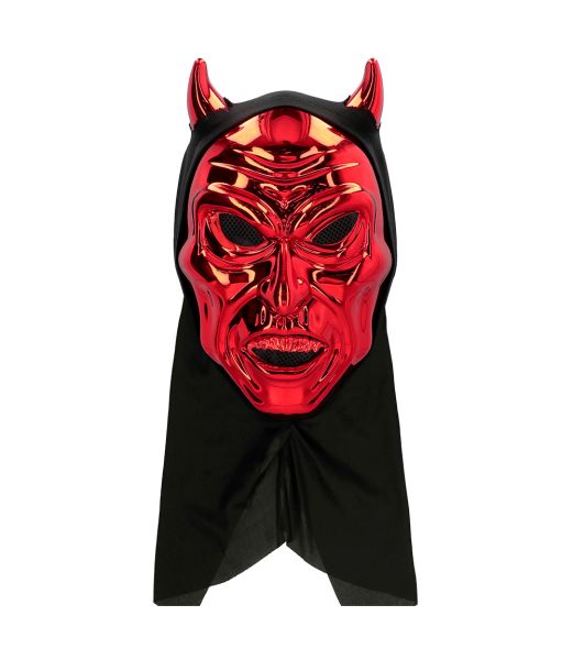 Rød djævlemaske