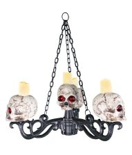 Kranie lampe 3i1 til halloween