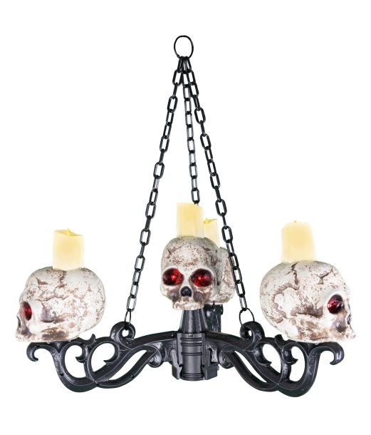 Kranie lampe 3i1 til halloween