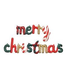 Merry Christmas folieballlon