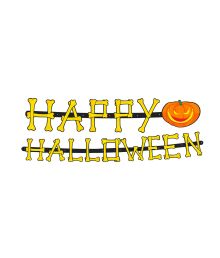 Happy Halloween guirlande, 2M