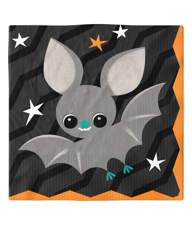 Cats & Bats servietter, 16 stk