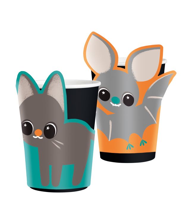 Cats & Bats papkrus til halloween