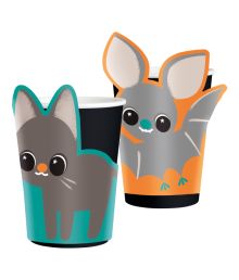 Cats & Bats papkrus til halloween