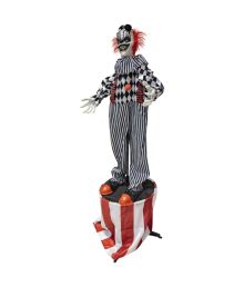 Stående klovn på scene, 180  cm til halloween