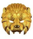Guld løvemaske.