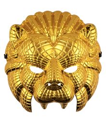 Guld løvemaske.
