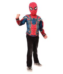 Spider-man bluse og maske 4 - 6 år
