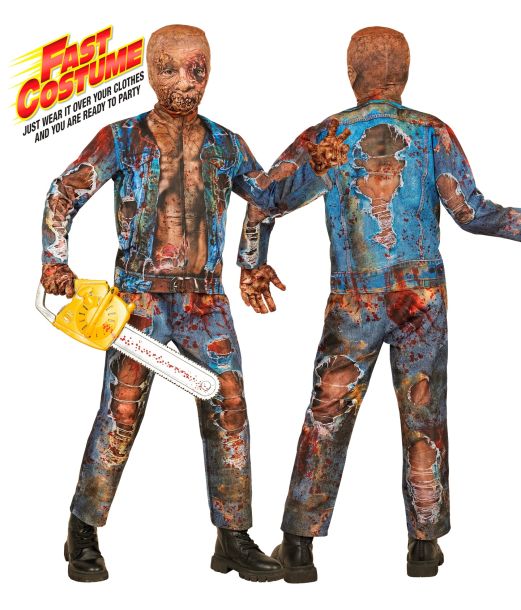 Zombie kostume til børn