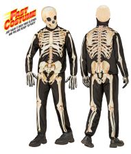 Skelet kostume