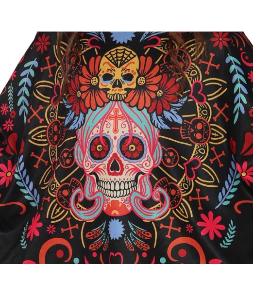 Day of the Dead poncho. barn