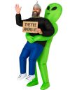 Bortført af alien kostume til voksne.