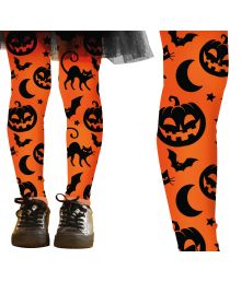 Græskar strømpebukser, barn Græskar strømpebukser, barn